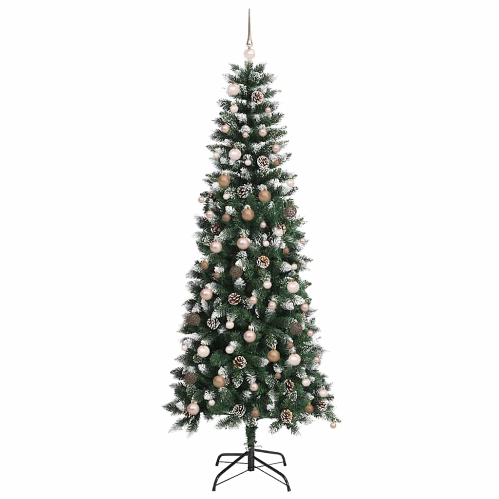 Albero di Natale artificiale con 300 LED Verde 86 x 86 x 210 cm