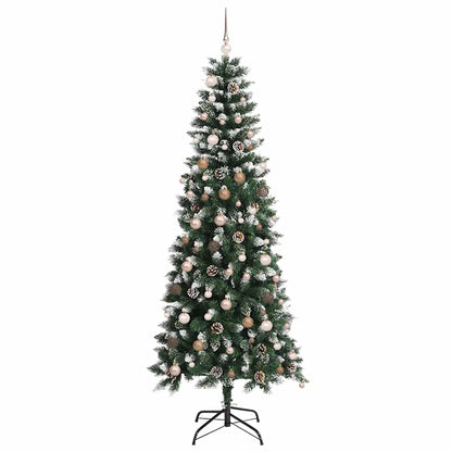Albero di Natale artificiale con 300 LED Verde 86 x 86 x 210 cm