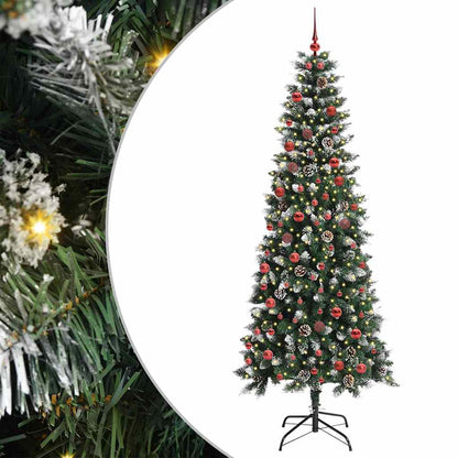 Albero di Natale artificiale con 300 LED Verde 86 x 86 x 210 cm