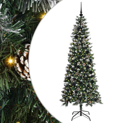 Albero di Natale artificiale con 300 LED Verde 86 x 86 x 210 cm