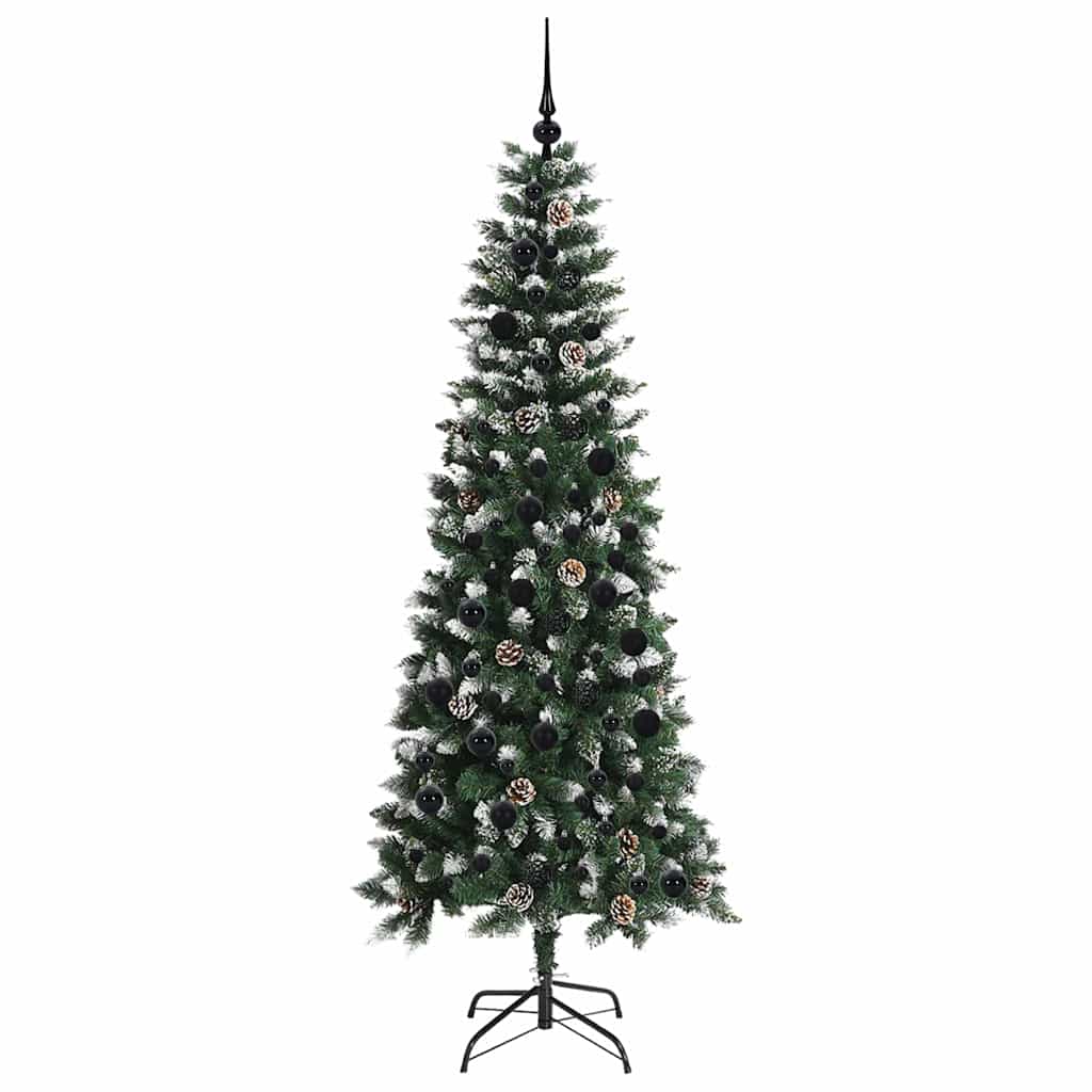 Albero di Natale artificiale con 300 LED Verde 86 x 86 x 210 cm