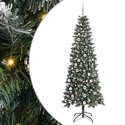 Albero di Natale artificiale con 300 LED Verde 86 x 86 x 210 cm