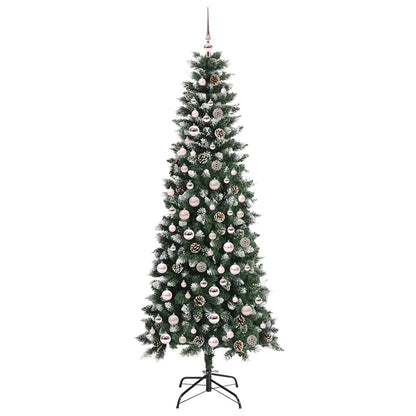 Albero di Natale artificiale con 300 LED Verde 86 x 86 x 210 cm