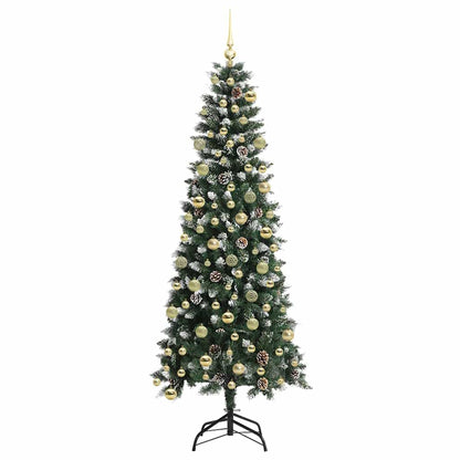 Albero di Natale artificiale con 300 LED Verde 86 x 86 x 210 cm