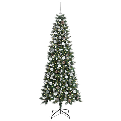 Albero di Natale artificiale con 300 LED Verde 86 x 86 x 210 cm