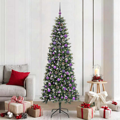 Albero di Natale artificiale con 300 LED Verde 86 x 86 x 210 cm