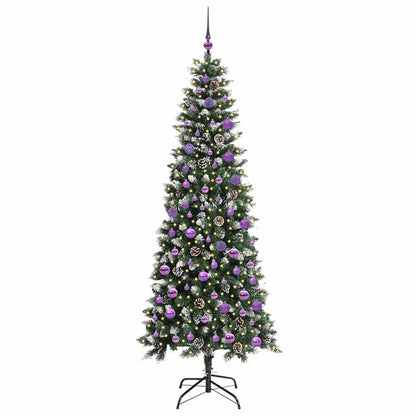Albero di Natale artificiale con 300 LED Verde 86 x 86 x 210 cm
