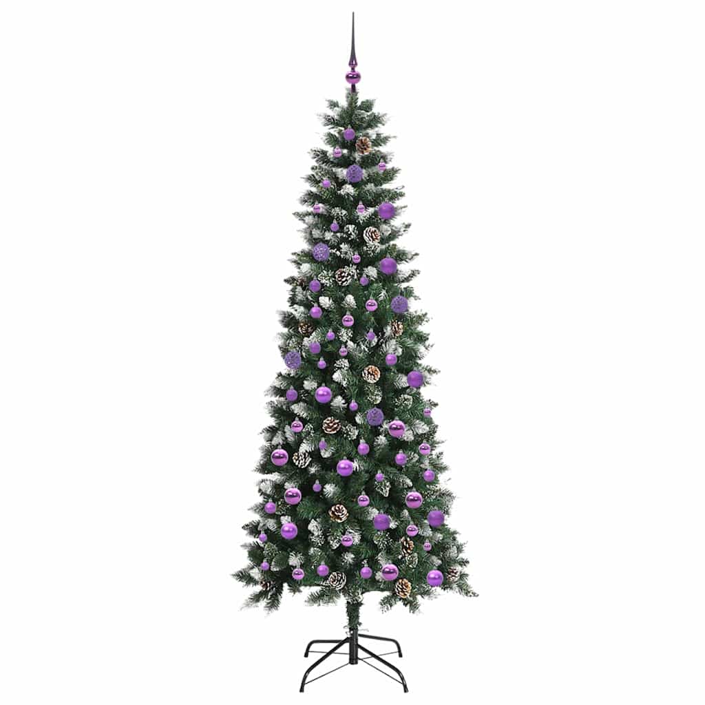 Albero di Natale artificiale con 300 LED Verde 86 x 86 x 210 cm