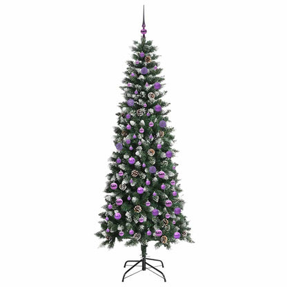 Albero di Natale artificiale con 300 LED Verde 86 x 86 x 210 cm