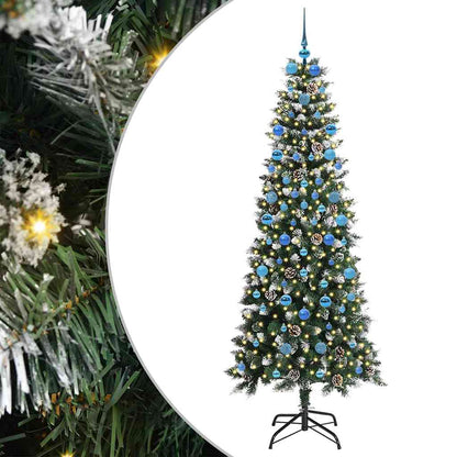 Albero di Natale artificiale con 300 LED Verde 86 x 86 x 210 cm