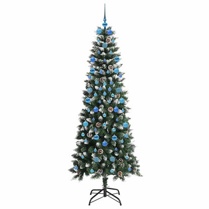 Albero di Natale artificiale con 300 LED Verde 86 x 86 x 210 cm