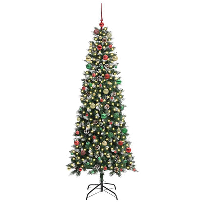 Albero di Natale artificiale con 300 LED Verde 86 x 86 x 210 cm