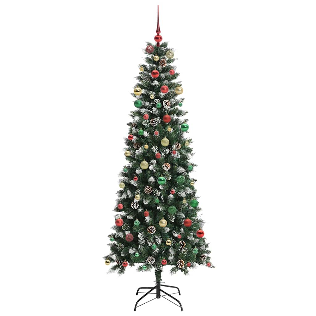 Albero di Natale artificiale con 300 LED Verde 86 x 86 x 210 cm