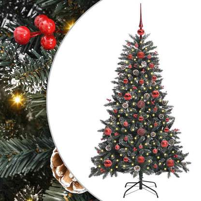 Albero di Natale artificiale con 150 LED Verde 68 x 68 x 120 cm