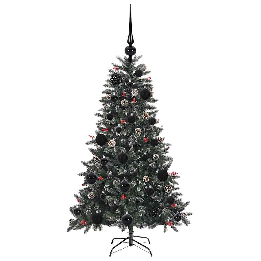 Albero di Natale artificiale con 150 LED Verde 68 x 68 x 120 cm