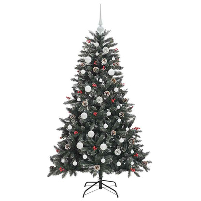 Albero di Natale artificiale con 150 LED Verde 68 x 68 x 120 cm
