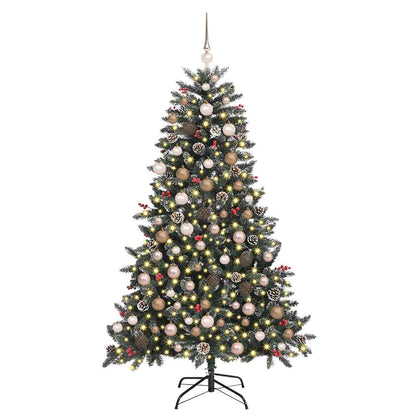 Albero di Natale artificiale con 300 LED Verde 99 x 99 x 180 cm