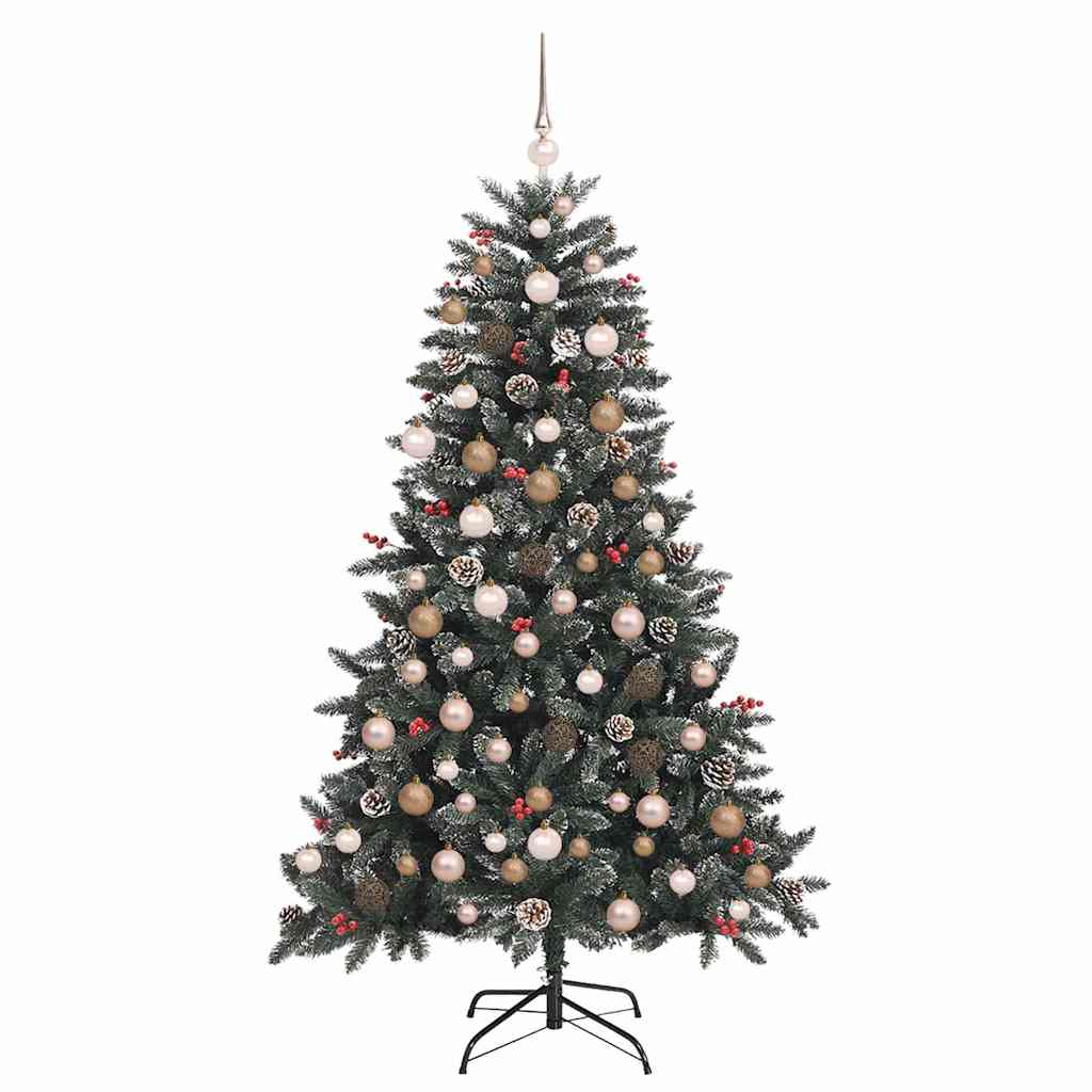 Albero di Natale artificiale con 300 LED Verde 99 x 99 x 180 cm