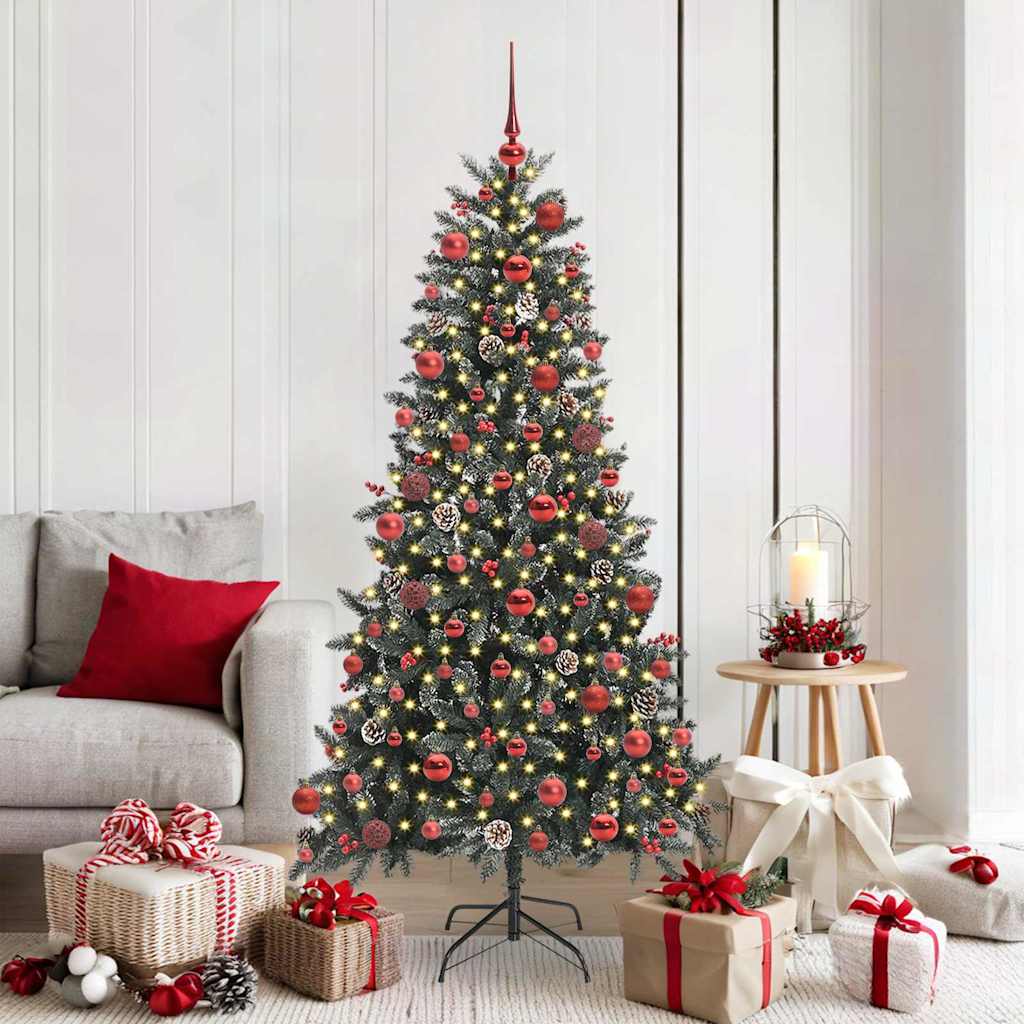 Albero di Natale artificiale con 300 LED Verde 99 x 99 x 180 cm