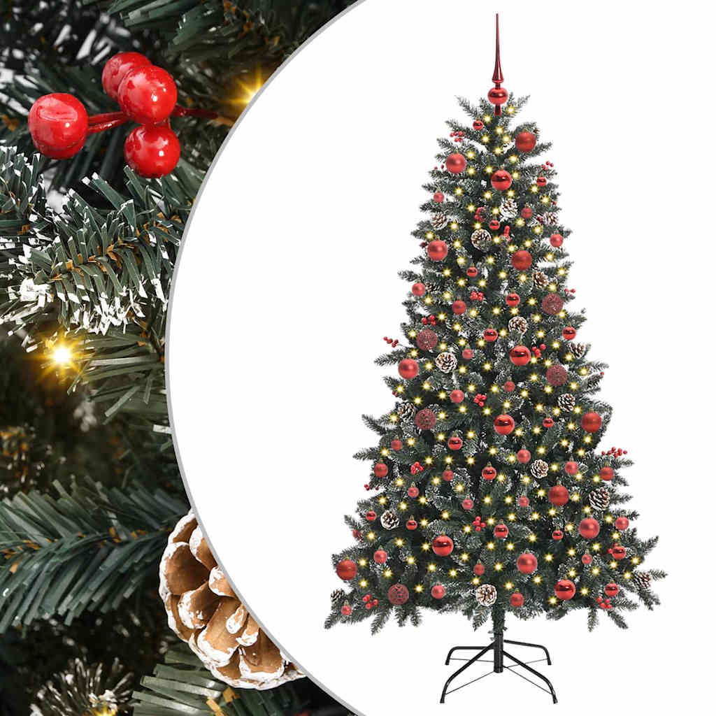 Albero di Natale artificiale con 300 LED Verde 99 x 99 x 180 cm