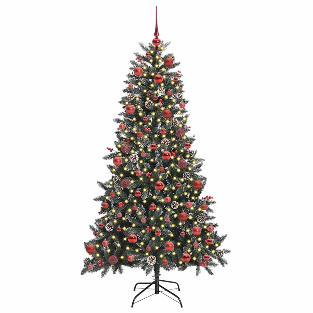 Albero di Natale artificiale con 300 LED Verde 99 x 99 x 180 cm
