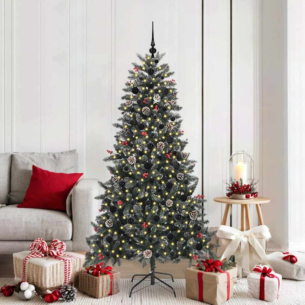 Albero di Natale artificiale con 300 LED Verde 99 x 99 x 180 cm
