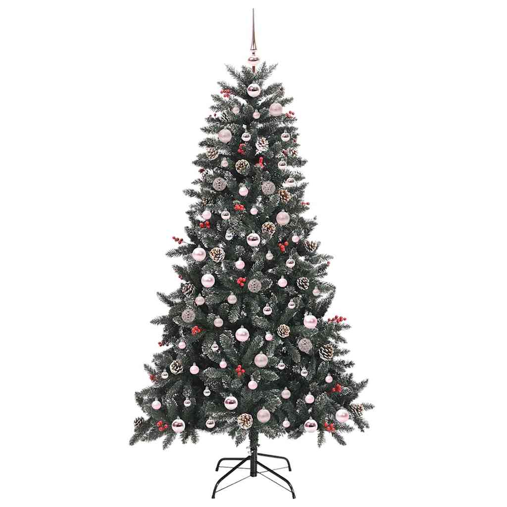 Albero di Natale artificiale con 300 LED Verde 99 x 99 x 180 cm