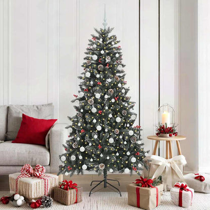 Albero di Natale artificiale con 300 LED Verde 99 x 99 x 180 cm