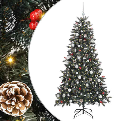Albero di Natale artificiale con 300 LED Verde 99 x 99 x 180 cm