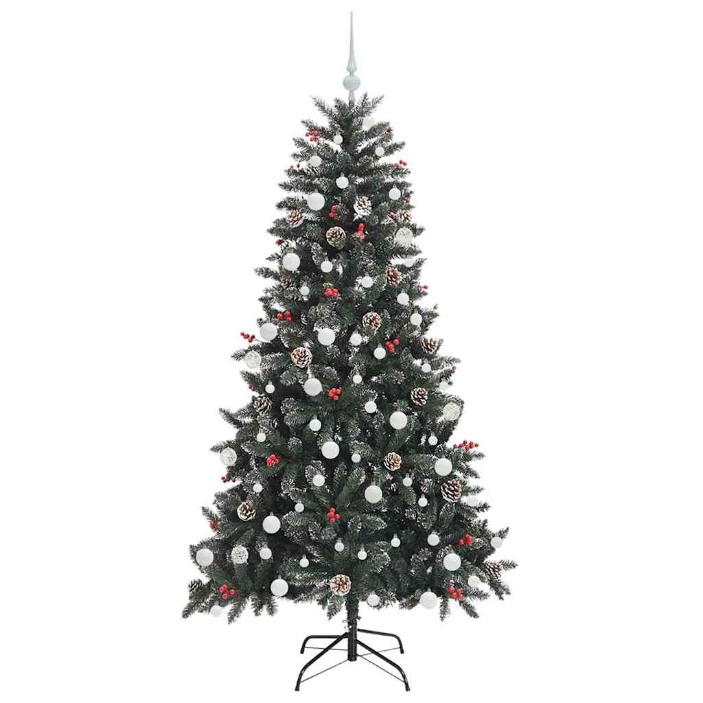 Albero di Natale artificiale con 300 LED Verde 99 x 99 x 180 cm