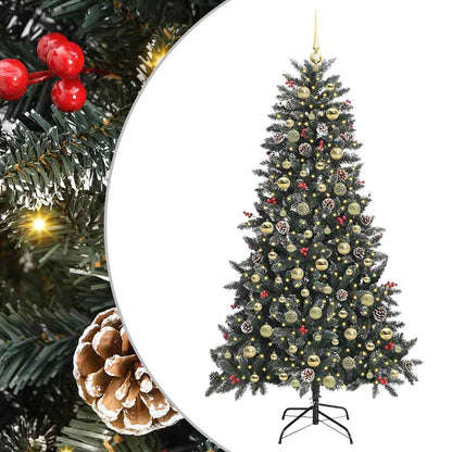 Albero di Natale artificiale con 300 LED Verde 99 x 99 x 180 cm