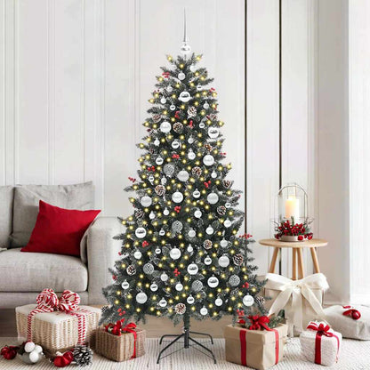 Albero di Natale artificiale con 300 LED Verde 99 x 99 x 180 cm