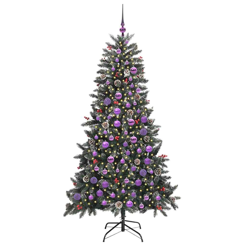 Albero di Natale artificiale con 300 LED Verde 99 x 99 x 180 cm