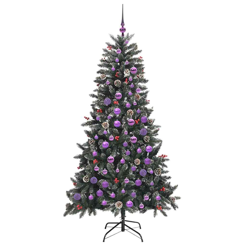 Albero di Natale artificiale con 300 LED Verde 99 x 99 x 180 cm
