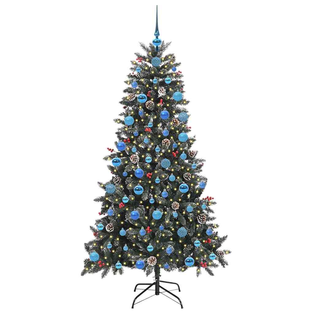 Albero di Natale artificiale con 300 LED Verde 99 x 99 x 180 cm