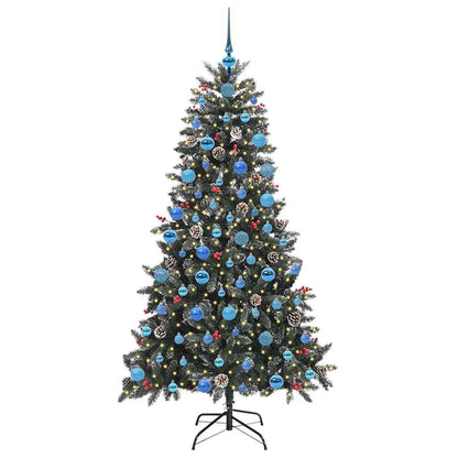 Albero di Natale artificiale con 300 LED Verde 99 x 99 x 180 cm