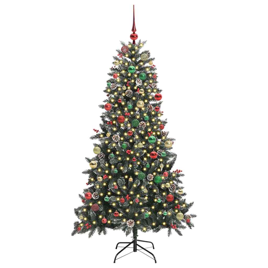 Albero di Natale artificiale con 300 LED Verde 99 x 99 x 180 cm