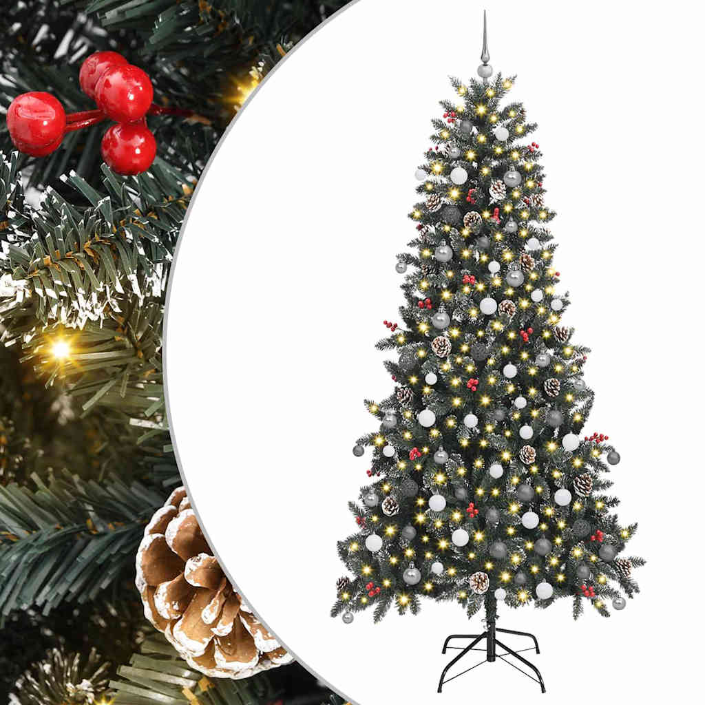 Albero di Natale artificiale Verde 129.5 x 129.5 x 240 cm