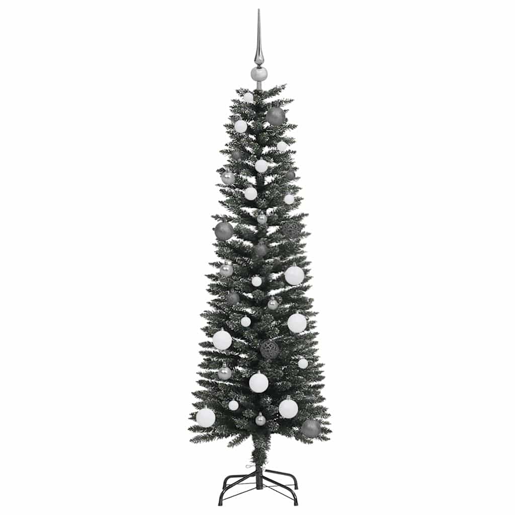 Albero di Natale artificiale con 150 LED Verde 43 x 43 x 150 cm