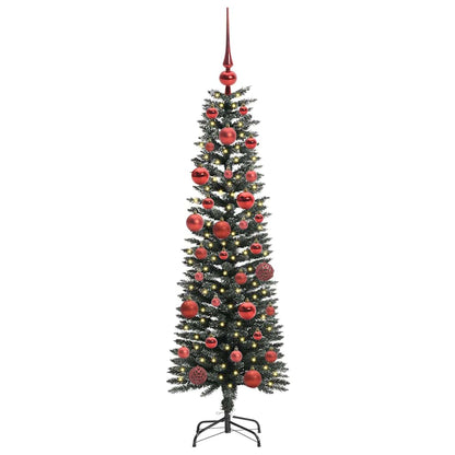 Albero di Natale artificiale con 150 LED Verde 43 x 43 x 150 cm