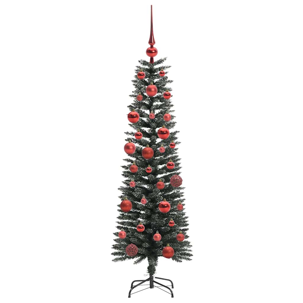 Albero di Natale artificiale con 150 LED Verde 43 x 43 x 150 cm