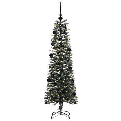 Albero di Natale artificiale con 150 LED Verde 43 x 43 x 150 cm