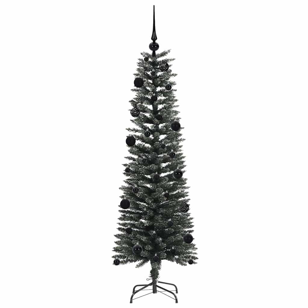 Albero di Natale artificiale con 150 LED Verde 43 x 43 x 150 cm