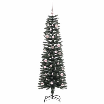 Albero di Natale artificiale con 150 LED Verde 43 x 43 x 150 cm