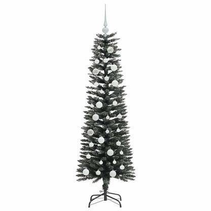 Albero di Natale artificiale con 150 LED Verde 43 x 43 x 150 cm