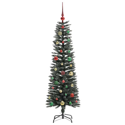 Albero di Natale artificiale con 150 LED Verde 43 x 43 x 150 cm