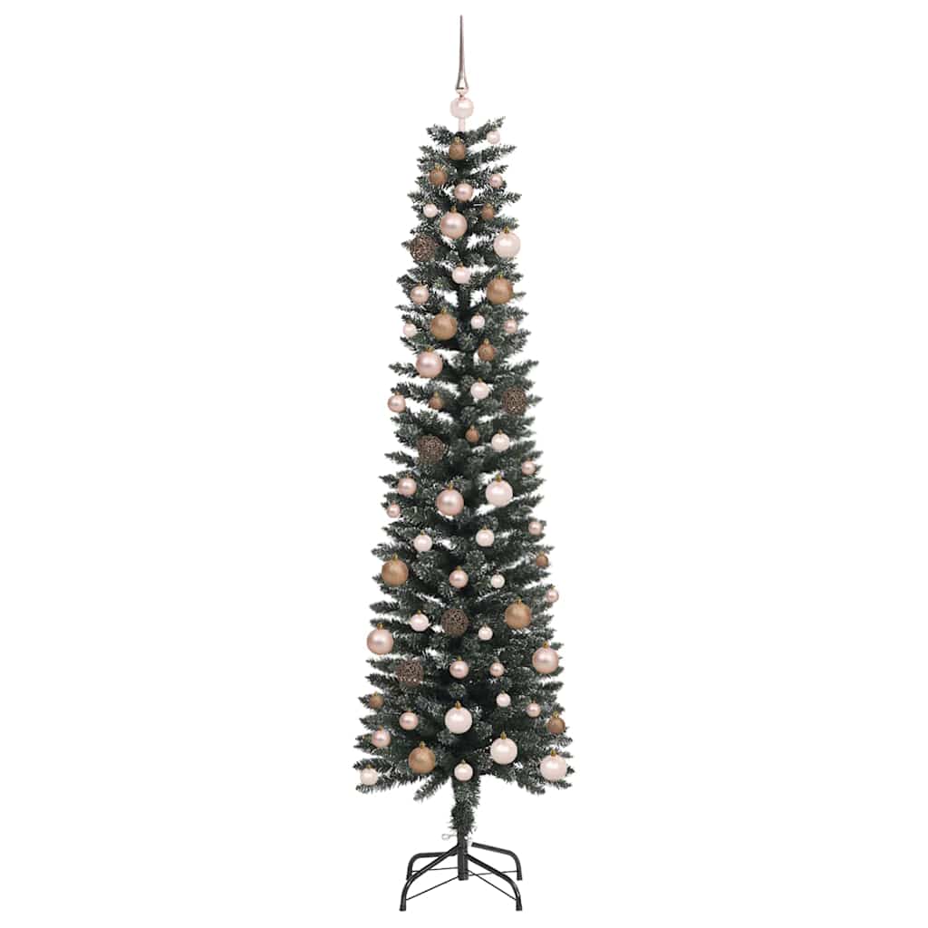 Albero di Natale artificiale con 300 LED Verde 58 x 58 x 210 cm
