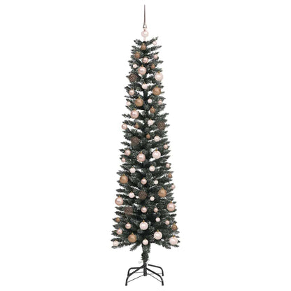 Albero di Natale artificiale con 300 LED Verde 58 x 58 x 210 cm