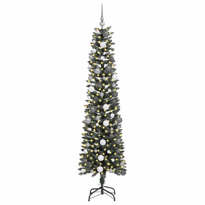 Albero di Natale artificiale con 300 LED Verde 58 x 58 x 210 cm