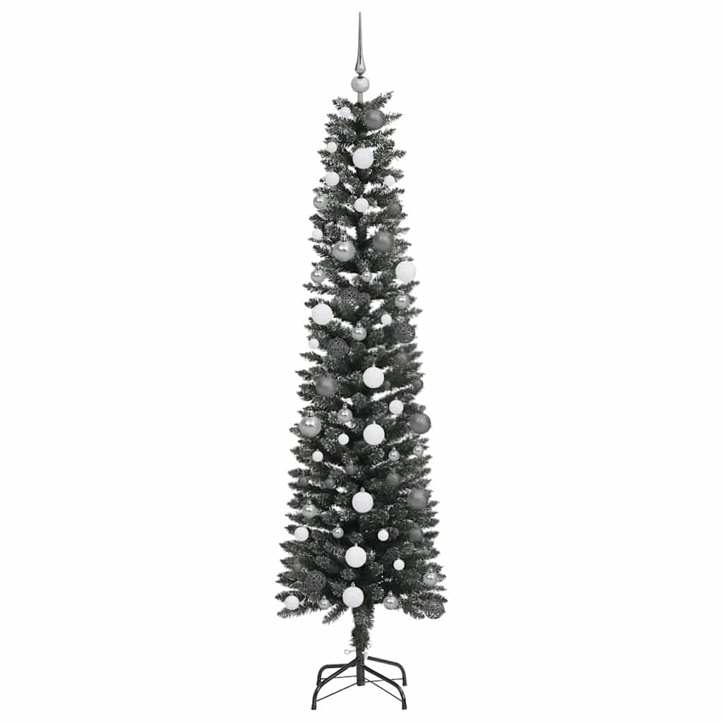 Albero di Natale artificiale con 300 LED Verde 58 x 58 x 210 cm